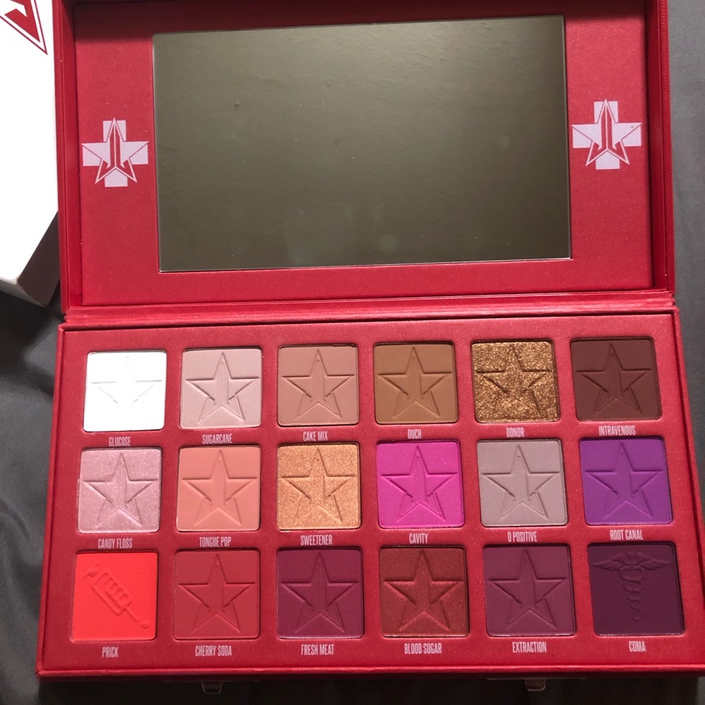 Blood sugar palette Jeffree star